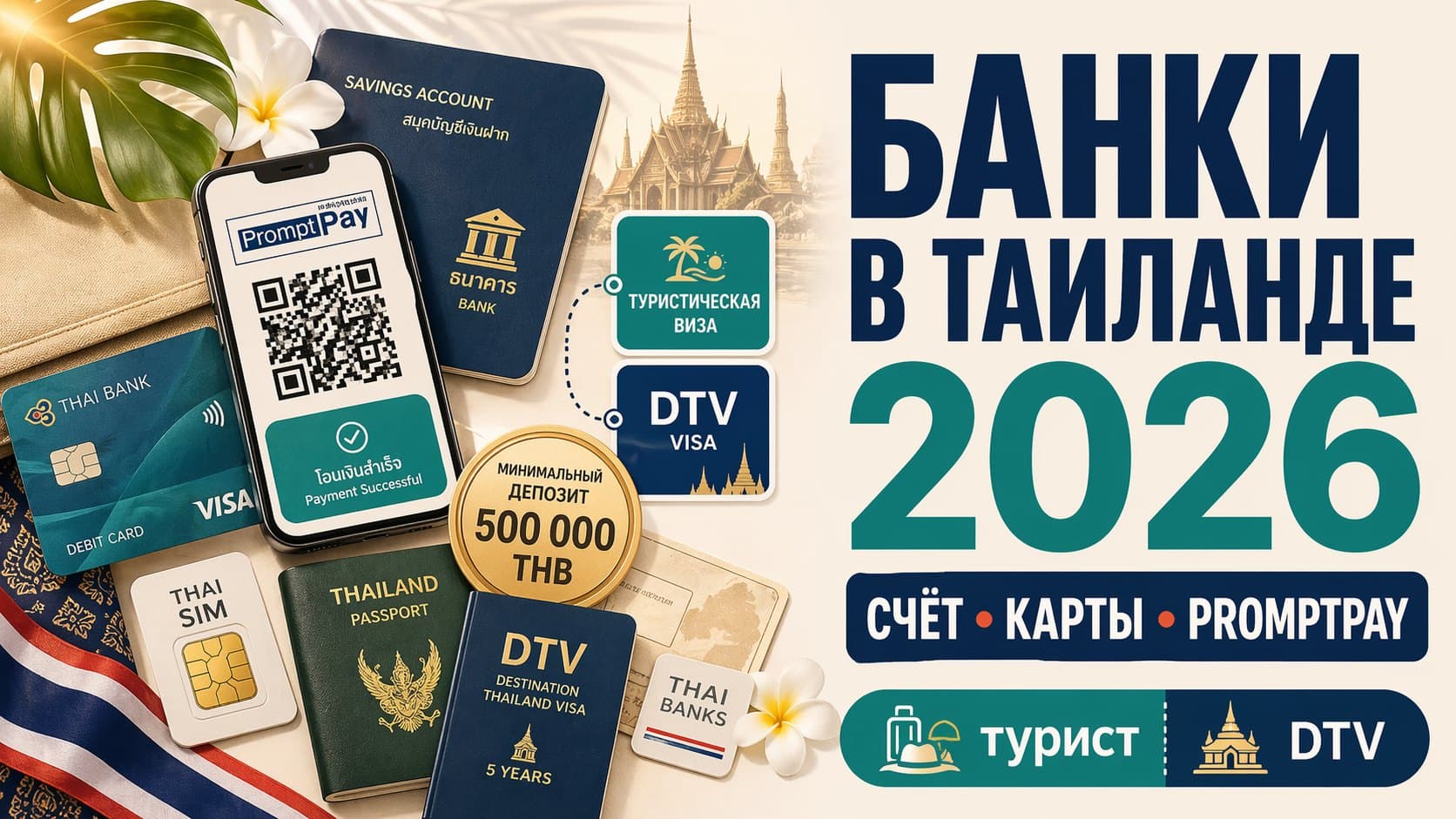 Банки в таиланде 2026 для россиян