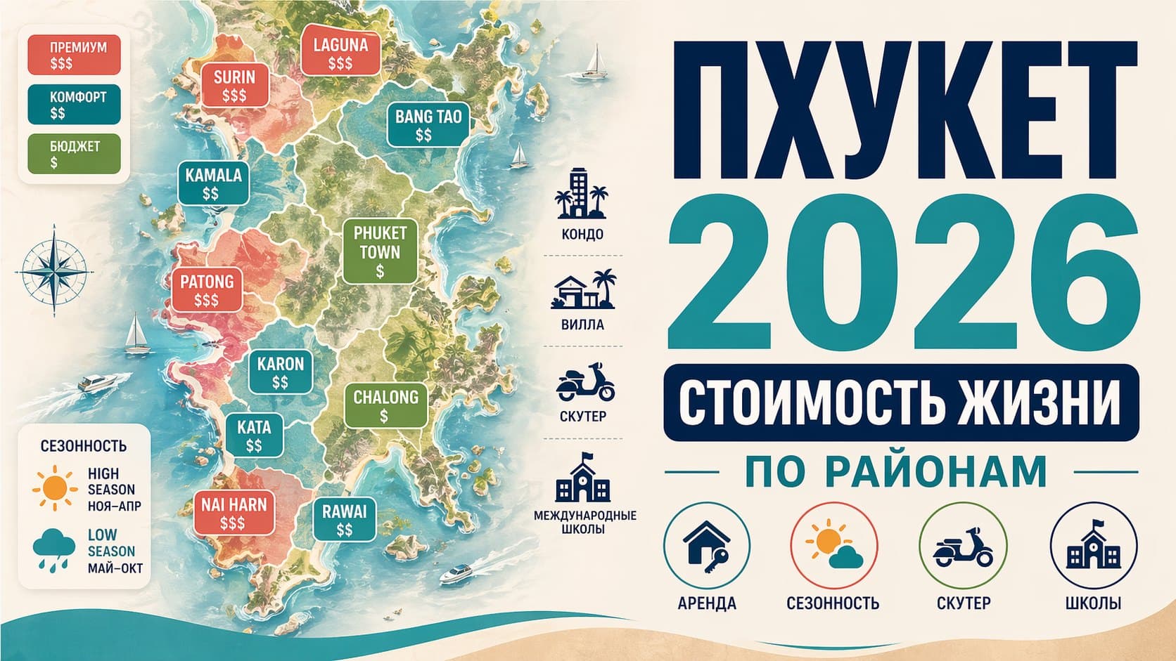 Стоимость жизни пхукет 2026