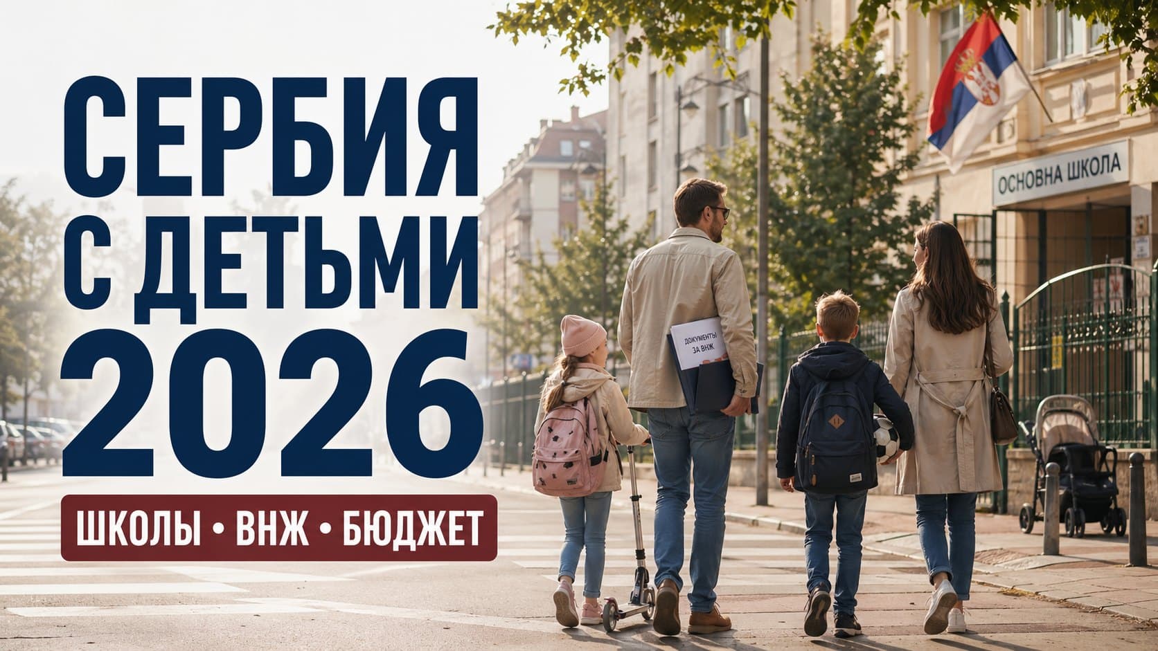 Сербия с детьми 2026