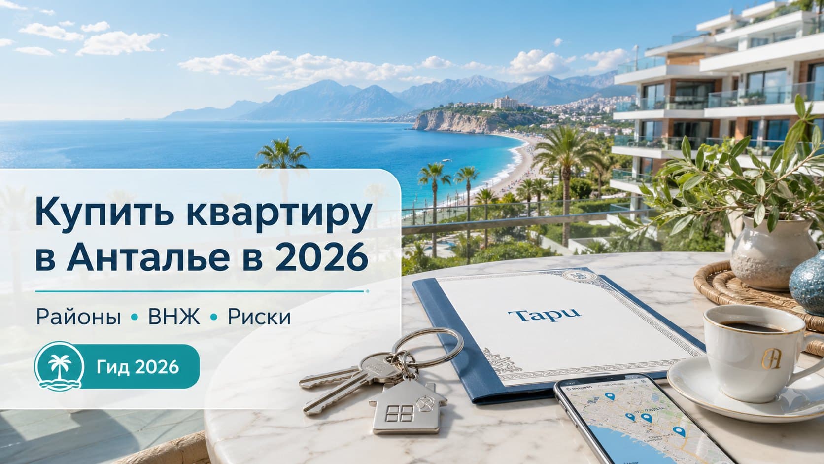 Купить квартииру в Анталье