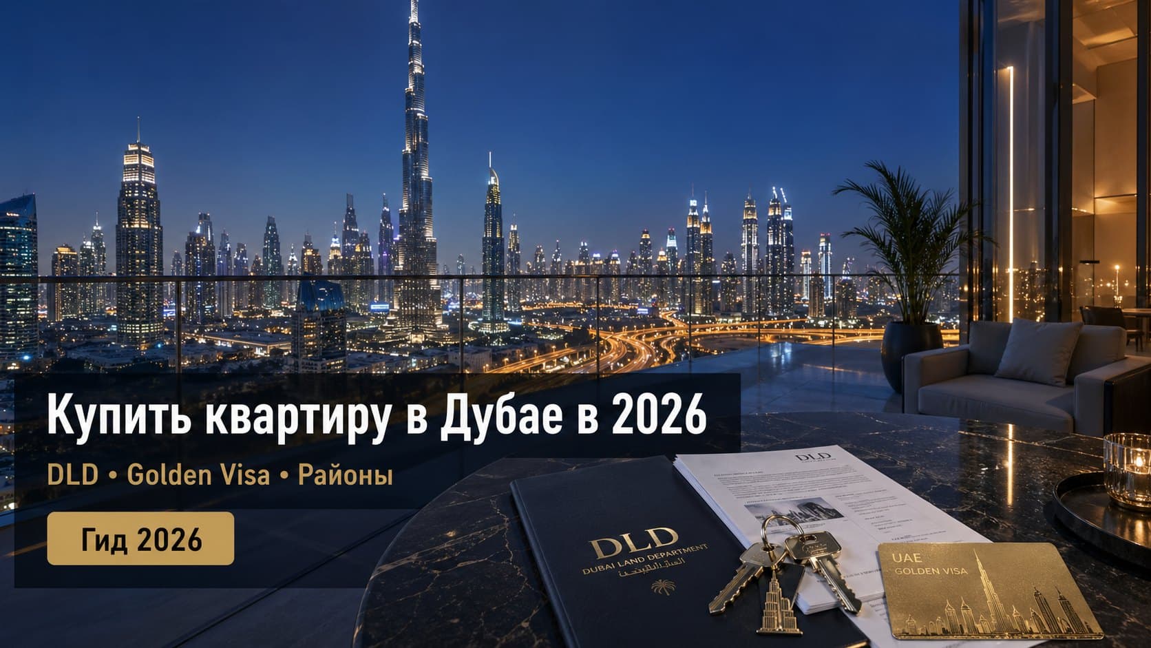 Купить квартиру в Дубае 2026