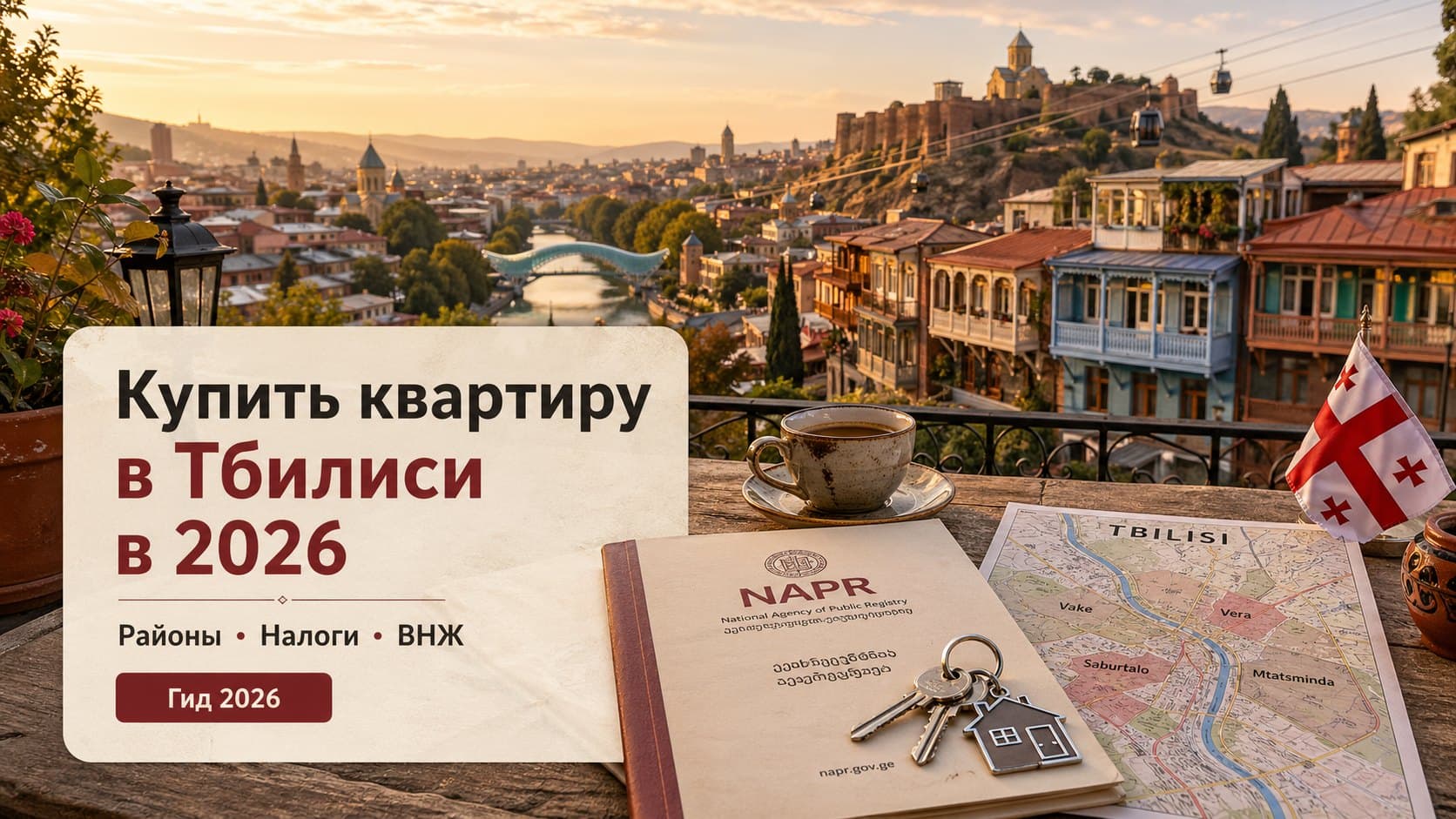 Купить квартиру в Тбилиси 2026