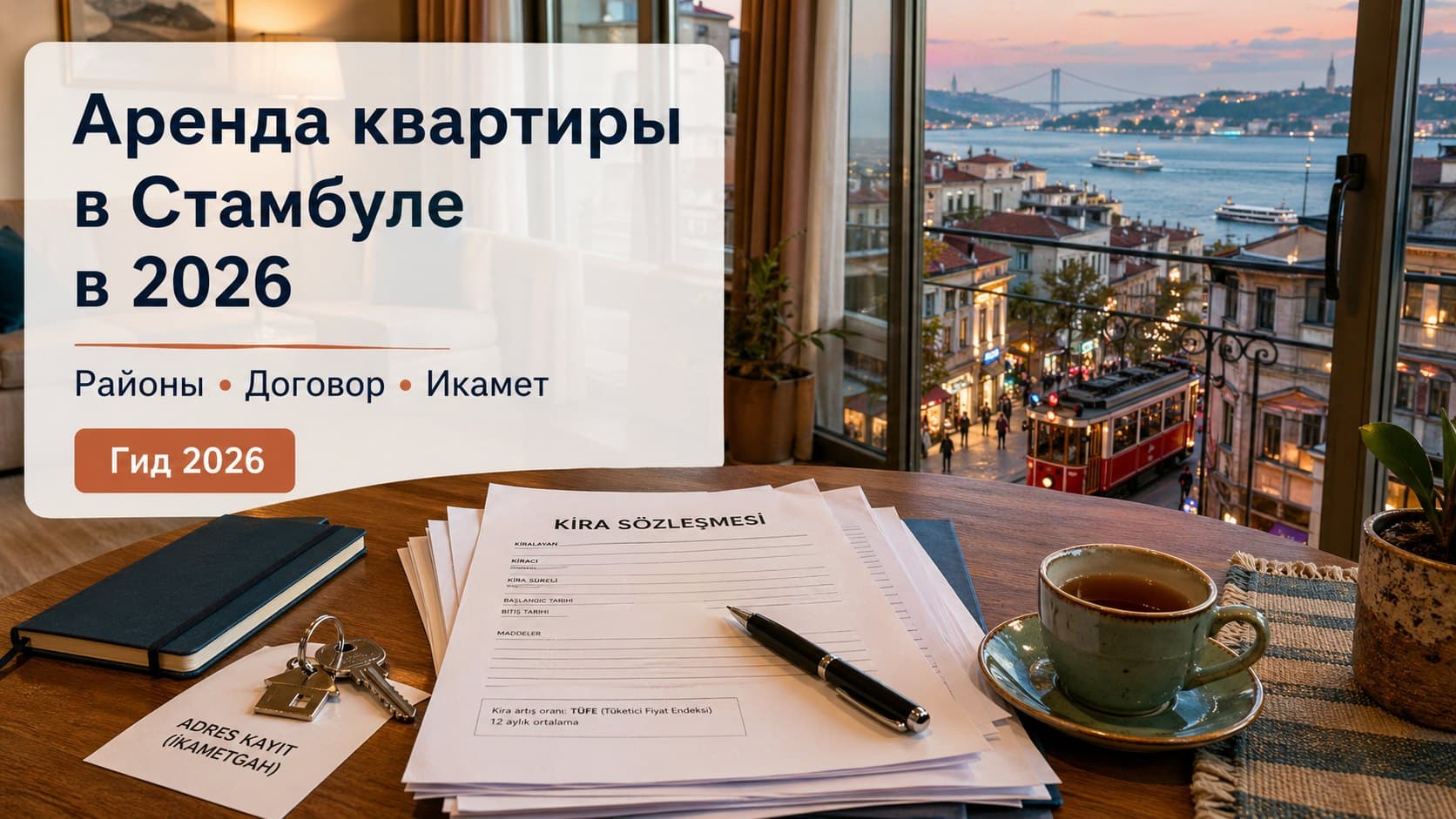 Аренда квартиры в стамбуле 2026