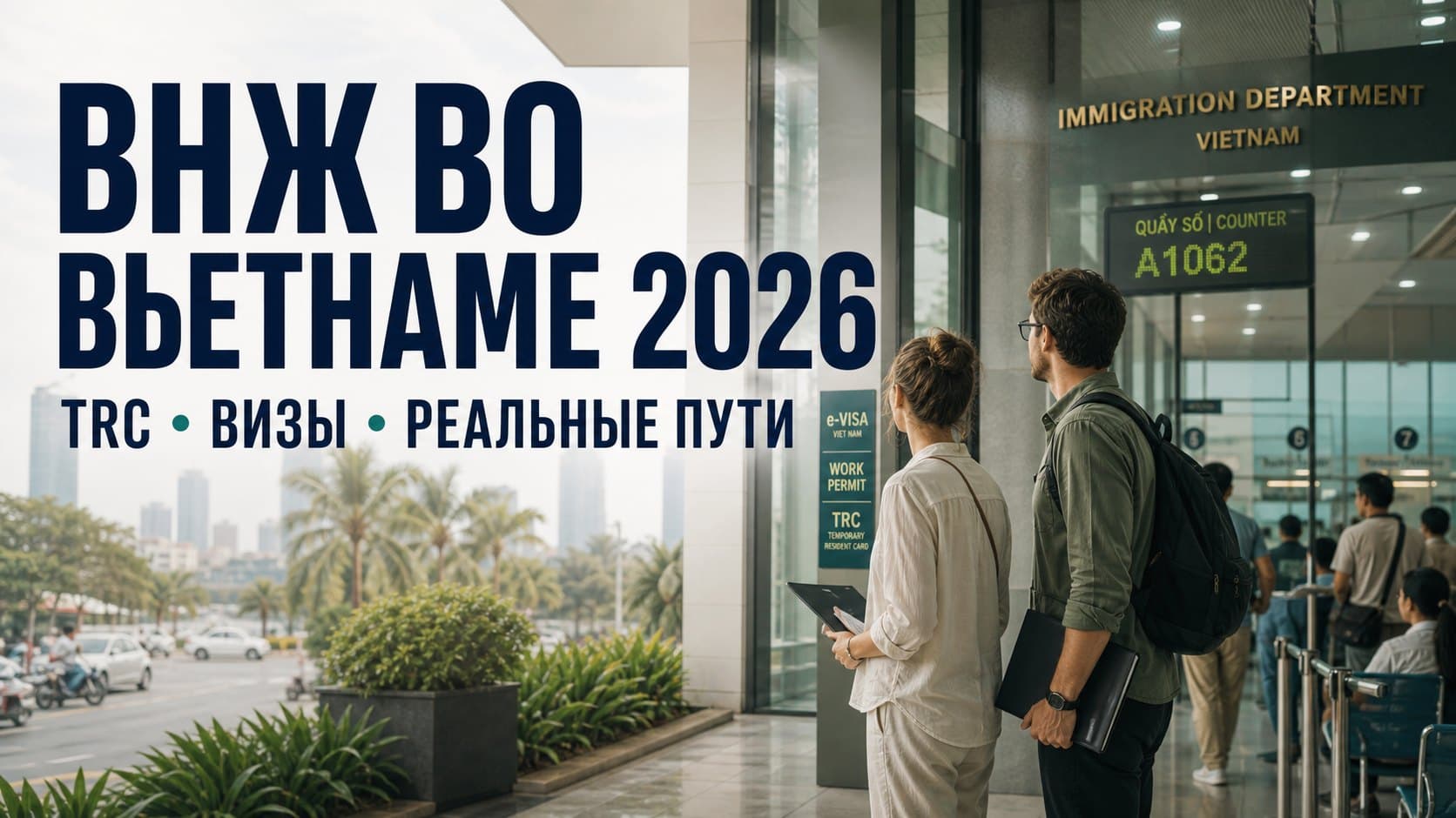 ВНЖ во Вьетнаме для россиян в 2026: визы, TRC, реальные пути