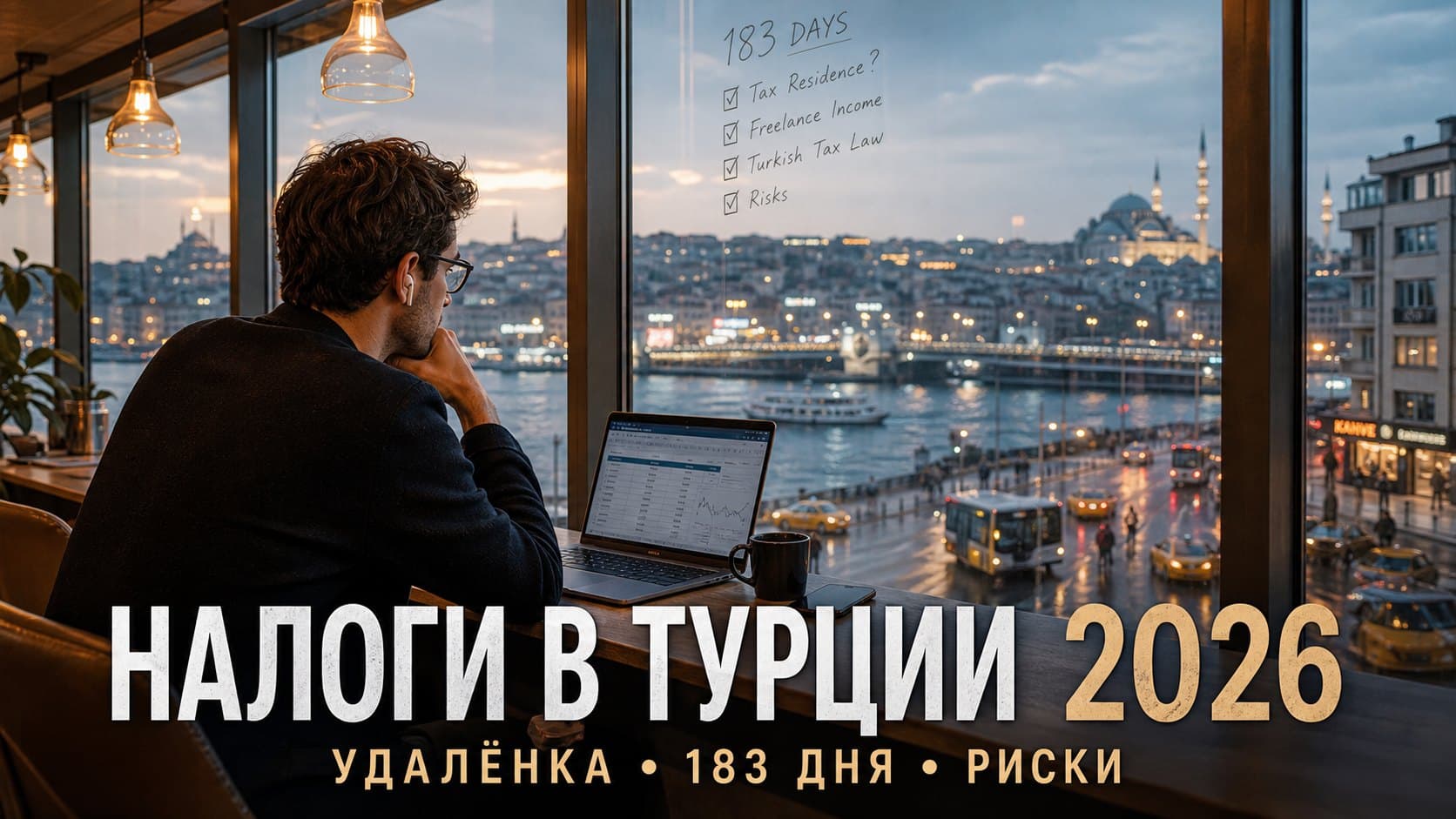 Налоги для удалёнщика в Турции 2026: резидентство и GIB