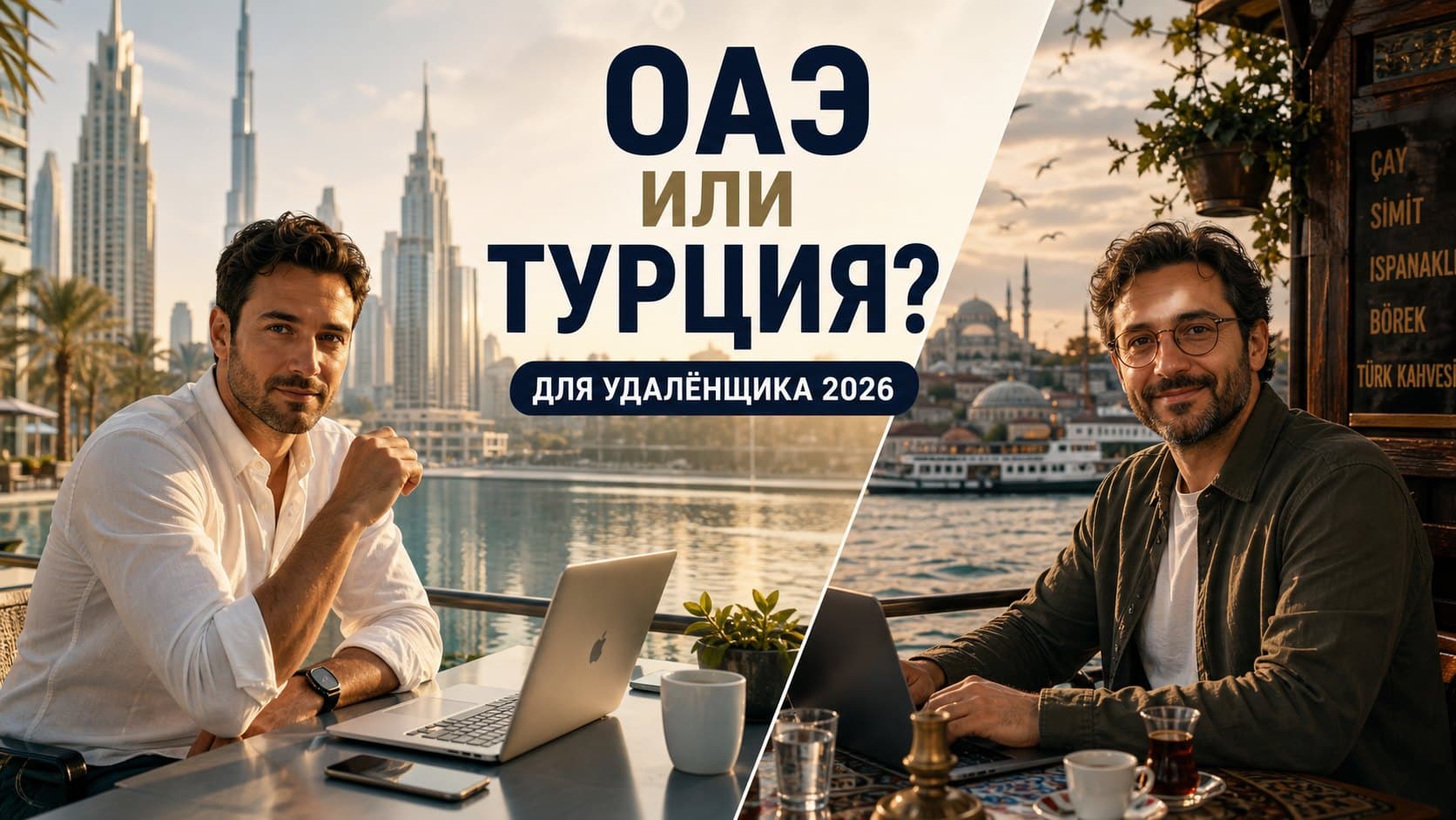 ОАЭ или Турция для удалёнщика 2026: налоги, бюджет, виза